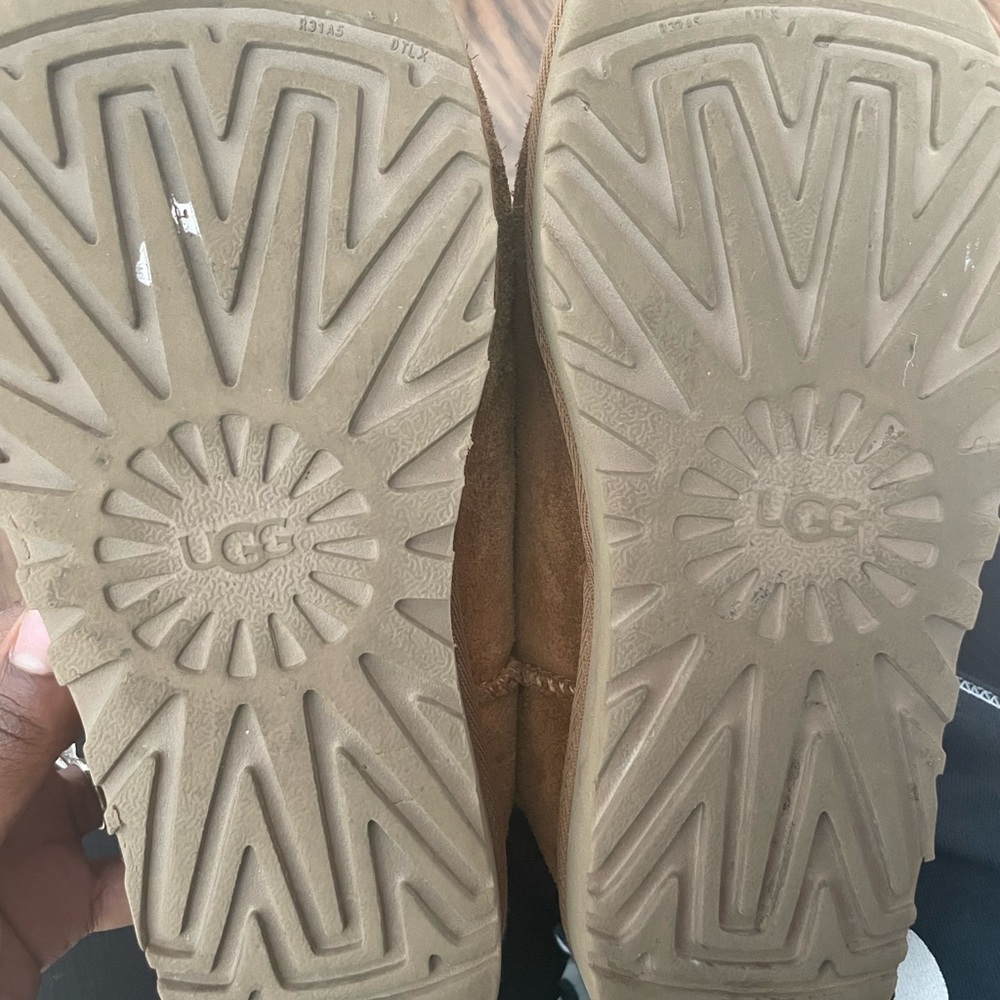 Ugg Tall Boot W/ Leopard Print Inside - image 2